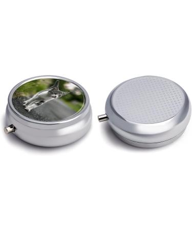 Travel Pill Box - 3 Compartment Portable Medicine Organizer for Handbag & Pocket - Buy Online on GoSupps.com