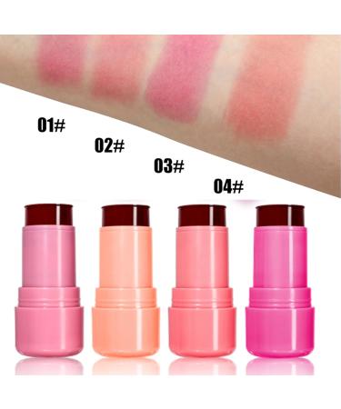 Multi-Use Jelly Tint & Blush Stick - Shocking Pink | Sheer Cheek & Lip Stain | Cooling Water Gloss for 1 000+ Swipes - International Shipping - Buy Online on GoSupps.com