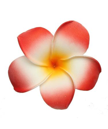 Buy HugeStore 10pcs 5cm Hawaiian Plumeria Foam Flower Hair Clips Vibrant Hair Accessories for Any Occasion - Buy Online on GoSupps.com