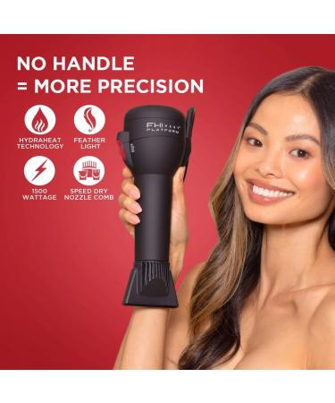 FHI Heat Platform All-In-One Handleless Hair Dryer with Attachments - Blow Out Set Comb Concentrator & Diffuser - International Shipping Available - Buy Online on GoSupps.com
