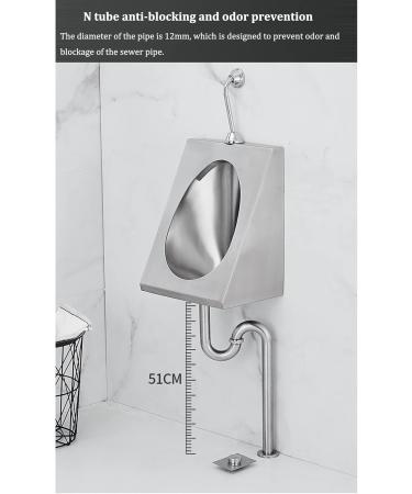 Commercial Washout High-Efficiency Urinal Automatic Sensor Urinal Toilet Urinal Wall Mounted Intelligent Touchless Urinal Flush Valve Auto Urinals Used in Hotel Public - Buy Online on GoSupps.com