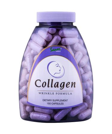 Sanar Naturals Premium Collagen Pills with Vitamin C & E - 150 Capsules