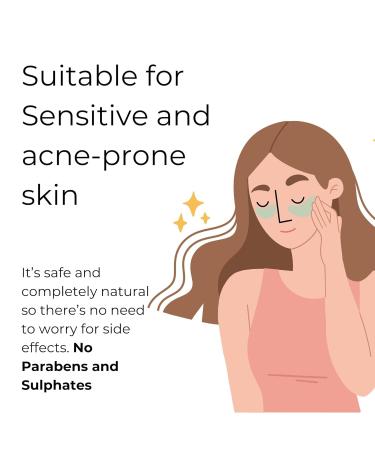 SH Noor Organic Under Eye Cream - Dark Circles Removal Anti-Puff Wrinkle Care & Glow Enhancer for Men & Women with Natural Ingredients - Buy Online on GoSupps.com