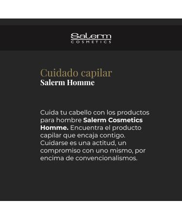 Salerm Homme Control Dandruff Shampoo for Men - 9 oz | Fight Flakes & Nourish Scalp - Buy Online on GoSupps.com