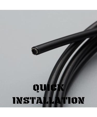 Corki Universal Bike Shifter Cable Housing Set for Shimano Sram Derailleur - Black - Buy Online on GoSupps.com