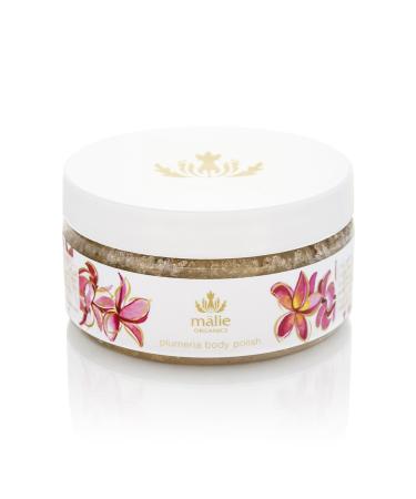 Malie Organics Plumeria Body Polish - USDA Organic Exfoliating Natural Skincare - International Shipping Available - Buy Online on GoSupps.com