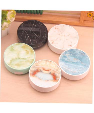 Hemobllo Marble Glasses Case - Portable Lens Case for Green Colored Contact Lenses - Durable Marble Film Design - Buy Online on GoSupps.com