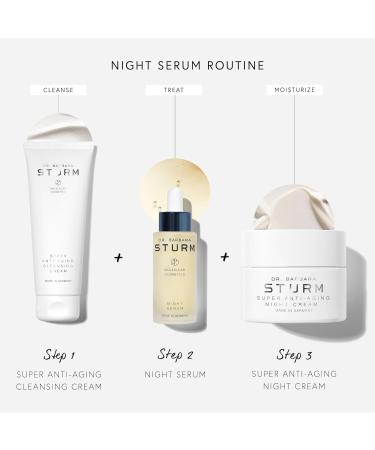 Night Serum 1.01 Fl Oz Anti Aging Facial Serum Overnight Hydrating Care Smooths Fine Lines and Supports Skin Renewal Luxury Skincare By Dr. Barbara Sturm - Buy Online on GoSupps.com