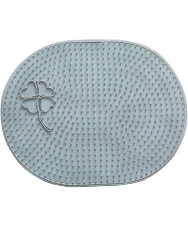 Vllold Grau Foot Shower Scrubber - Non-Slip Suction Design Easy Clean Wall Assembly | Foot Massage Device for All Ages - Buy Online on GoSupps.com