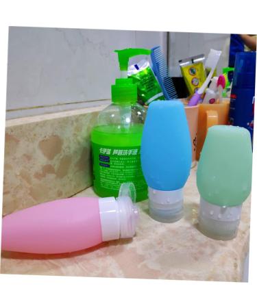 Ipetboom Set Refillable Travel Bottle Silicone Travel Containers Silicone Tubes Shampoo Travel Container Shampoo Tubes Toiletry Travel Containers Salad Bowl with Lid Green Suit Lotion Soap 10.00X6.60X6.00CM As Shown - Buy Online on GoSupps.com