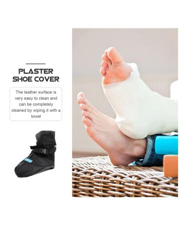 FOMIYES Plaster Warm Shoe Covers | Winter Toe Warmers & Cast Sock Covers for Ankle Braces & Foot Fractures - Buy Online on GoSupps.com