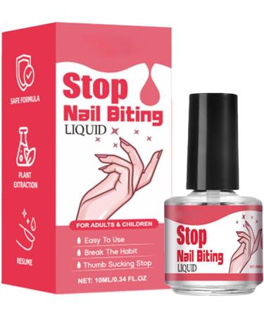 Nail Biting Polish For Kids 10ML Anti Bite Nail Polish Stop Biting Nails Stop Nail Biting Solution Safe Long-Lasting For Kids And Adults To Curb Nail Biting - Buy Online on GoSupps.com