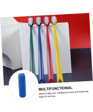 Gleavi Toothbrush Holder - Travel-Friendly Toothbrush Sleeves for Adults & Kids - Blue Tooth Hygiene Solution (1 Pack) - Buy Online on GoSupps.com