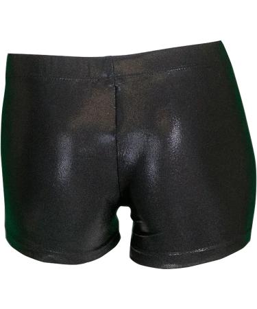 LUOUSE Sparkle Gymnastics Shorts for Girls 4-13 Years, Women's S-L - Black - Buy Online on GoSupps.com