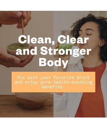 Purisure Wheatgrass Powder, 8oz, Wheat Grass Powder, Green Superfood for Salads, Smoothie and Shakes, Superfood Powder Rich in Immunity Vitamins, Fiber and Minerals, 76 Servings - Buy Online on GoSupps.com