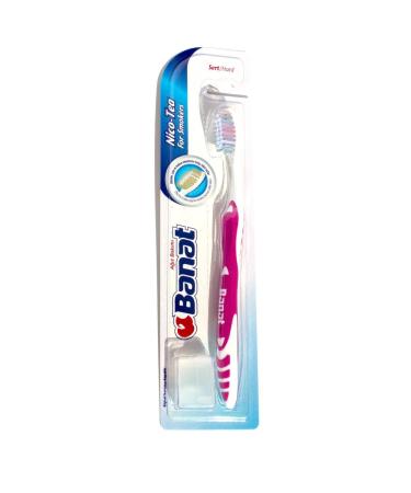 Banat 6-pack Nico-Tea smoker toothbrush hard