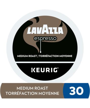 Lavazza Espresso Medium Roast K-Cup Coffee Pods 30 Count For Keurig Coffee Makers Espresso Medium Roast 30 count (Pack of 1) - Buy Online on GoSupps.com