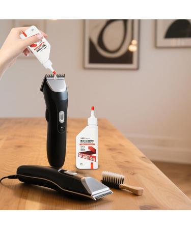  Qikam Hair Clipper Oil | 75ml Lubricant for Electric Razors and Beard Trimmers | Anti-Rust Liquid for Men's Scissors Garage Barber Chain - Buy Online on GoSupps.com