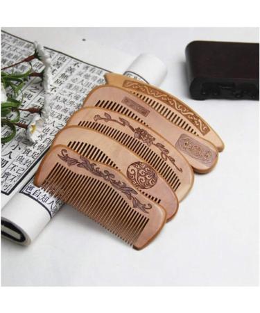 Comb Natural Comb Dense Teeth Beard Comb Massage Comb Hair Care wooden comb (Color : 3) - Buy Online on GoSupps.com