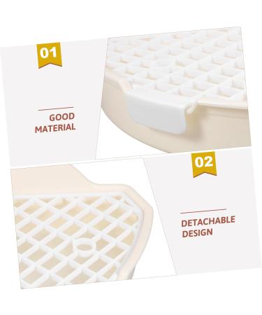 Yardwe 2pcs Rabbit Triangle Potty Toilet Guinea Pig Enclosure Guinea Pig Potty White Pet Hamster Abs 25.00X19.00X10.00CMx2pcs Whitex2pcs - Buy Online on GoSupps.com