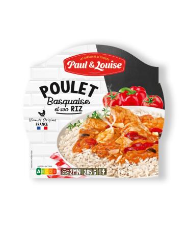 Paul & Louise Basquaise chicken 285g - Ready in 2 min - 100% meat origin France