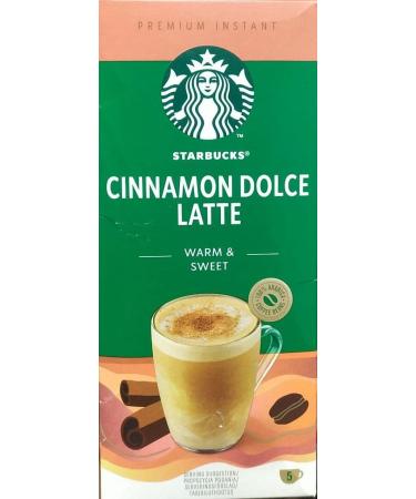  STARBUCKS Nestl Starbucks Premium Instant Cinnamon Dolce Latte Instant Coffee Pack 5 x 23.5 g (117.5 g) - Buy Online on GoSupps.com