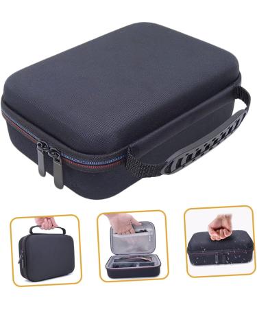 Minkissy 3-in-1 Storage Bag for Hair Cutter Razor Holder & Facial Razor Case - Perfect Men's Shaver Bag & Hair Clip Storage Box - International Shipping Available - Buy Online on GoSupps.com