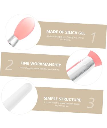 HAPINARY 1 Set Lip Mask Brush Silica Gel Girl Dust Jacket Pink - Buy Online on GoSupps.com