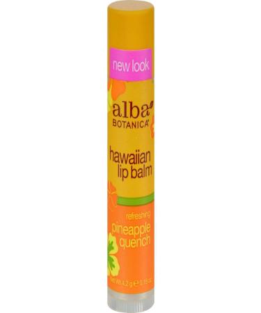Alba Botanica Hawaiian Lip Balm Pineapple Quench