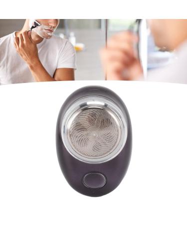 Electric Beard Clipper - USB Rechargeable Stainless Steel Trimmer | Portable & Lightweight Cutter for Precision Grooming (Electroplated Black - Buy Online on GoSupps.com