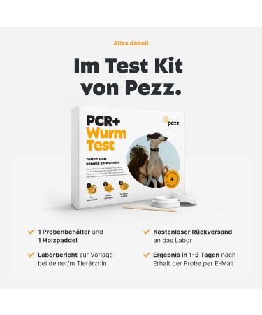 PEZZ Parascreen PCR+ Wurktest for Dogs | 11 Worm & Parasite Tests | Includes Free Lab Shipping - Buy Online on GoSupps.com