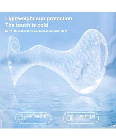 Patch Anti-UV Visage Prot ges-Yeux Anti UV | Soin Oculaire Confortable Respirant Protection Solaire pour Sports Ext rieur Escalade quitation Randonn e Abricot - Buy Online on GoSupps.com