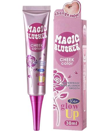 Qurygin Liquid Blush for Cheeks Temperature Change Blush Rouge Stick Buildable Makeup Blusher Cosmetics for Women Girls Girlfriend Sister - Buy Online on GoSupps.com