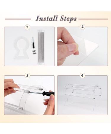 Oaoleer Clear Acrylic Headband Holder Organizer for Girls and Women - Perfect Gift Idea for Teen Girls - Jewelry Display Stand - Buy Online on GoSupps.com