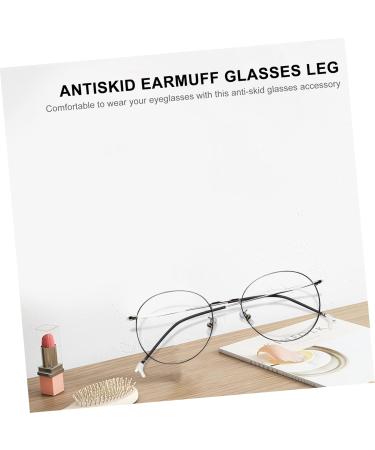 Housoutil 100 Pc Silicone Glasses Leg Covers - Anti-Slip Ear Holders & Protectors for Glasses - Durable Temple & Handle Grip Gel - Buy Online on GoSupps.com