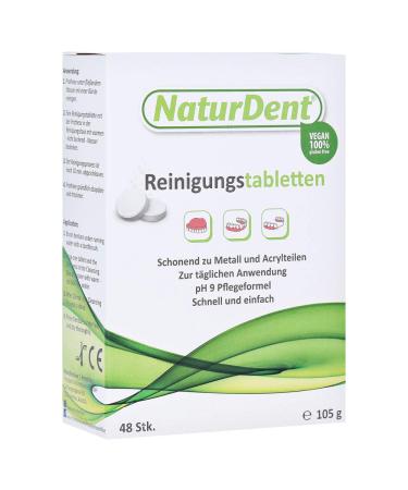 Natural dent cleaning tablets