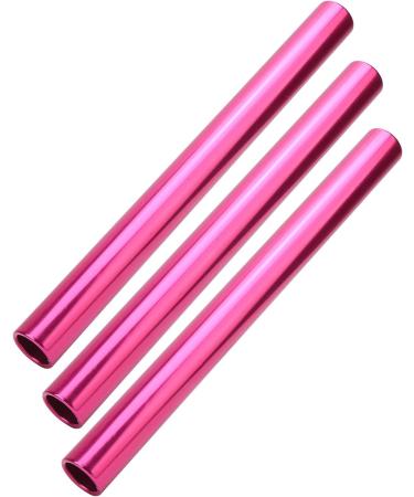 Kadimendium Smooth Surface Wear-Resistant Relay Baton 3pcs - Pink | Track and Field Sports - Buy Online on GoSupps.com