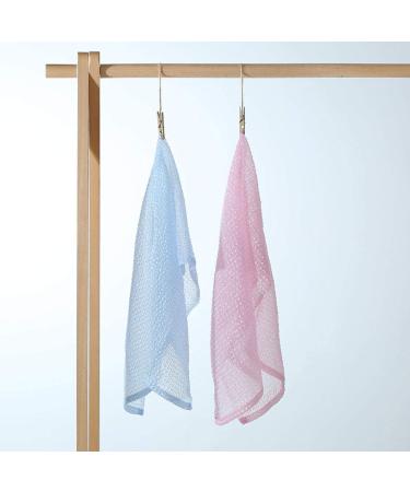Nutteri Exfoliating Back Scrubber for Shower - Deep Clean & Invigorate Your Skin - Blue - Buy Online on GoSupps.com