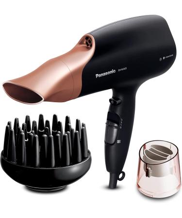 Panasonic EH-NA65CN895 Nanoe Hair Dryer with Diffuser Quick Dry & Styling Nozzle - Visibly Improved Shine (Rose Gold) Gifts for women NA65 Rose Gold