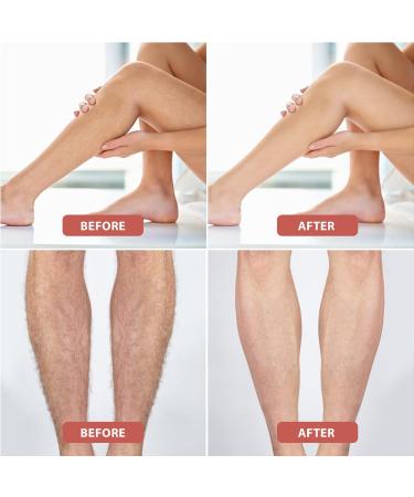 Hairo Crystal Hair Eraser Stone - Razorless Shave for Women and Men | Painless Exfoliating Hair Removal | Body Legs Arms Back | Rose Red - Buy Online on GoSupps.com