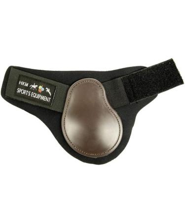 Buy HKM Softopren Fetlock Boots for Hind Legs - Black/Dark Grey for Thoroughbred/Warmblood - International Shipping Available - Buy Online on GoSupps.com