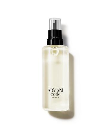 Armani Beauty - Code - Parfum - Cologne for Men - Fresh & Aromatic Men s Fragrance - Bergamot Clary Sage Tonka Bean Notes 5 Fl Oz (Pack of 1)