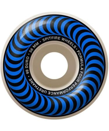 Spitfire F4 Classics 99A Blue/White Skateboard Wheels 56mm - Buy Online on GoSupps.com