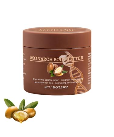 AEEHFENG Body Butter for Men Advanced Natural Body Butter King Cologne Body Butter-150g Moisturizing and Lightweight Long-Lasting Fragrance Suitable for All Skin Types (1 Bottle)