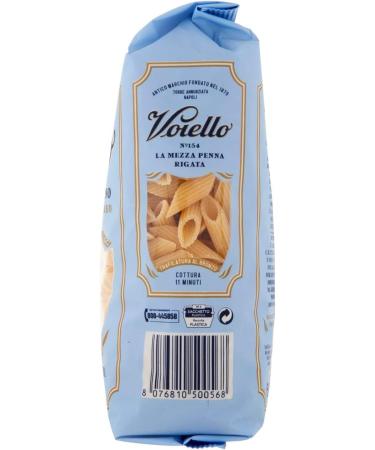  Italian Gourmet E.R. Voiello Pasta Mezze Penne Rigate Pack of 10 100% Italian Pasta N 154 500 g + Polpa Italian Gourmet 400 g - Buy Online on GoSupps.com