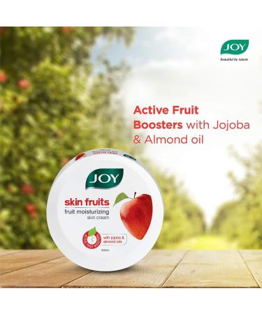 Joy Skin Fruits Active Moisture Cream - 500ml Moisturizing Massage Cream for All Skin Types - International Shipping Available - Buy Online on GoSupps.com