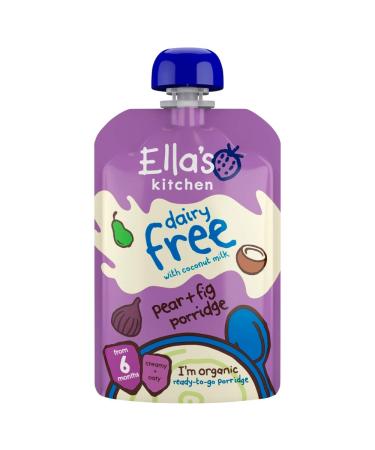 Ella'S Kitchen Organic Coconut Milk Oats Pear Fig 6M+ Stage 1 100 g