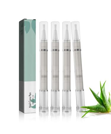 Landrain 4 pieces Nail Care Pen nail care for fingernails and toenails