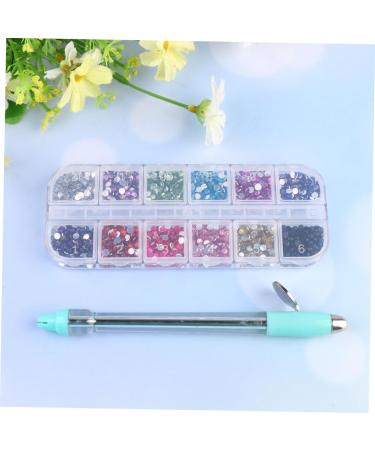 minkissy 1 Set Calcomanias para U as Nail Art Tools Rhinestone Decor Point Drill Pen DIY Glitter Nail Rhinestone Nail Painting Pen Diamond Applique Manicure Tools Nail Pen 3D Major - Buy Online on GoSupps.com