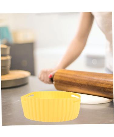 Zerodeko Accessory Reusable Pad Non-Stick - Silicone Household for Liner Food Supply Yellow 19X19X7CM - Buy Online on GoSupps.com